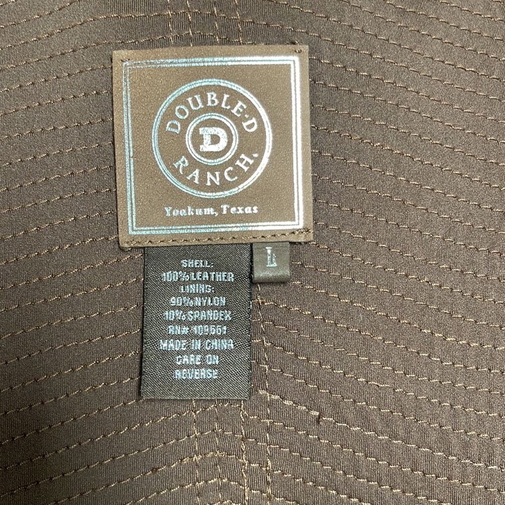 Double D Ranch Leather Jacket - Picture 7 of 7